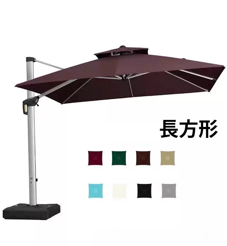 LED ガーデンパラソル 250/350cm【グレードアップ106mm】 zy-56-2