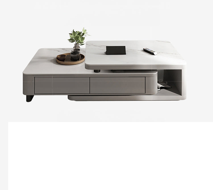 センターテーブル セラミック天板 幅130〜200cm 伸縮式 fjys-3002