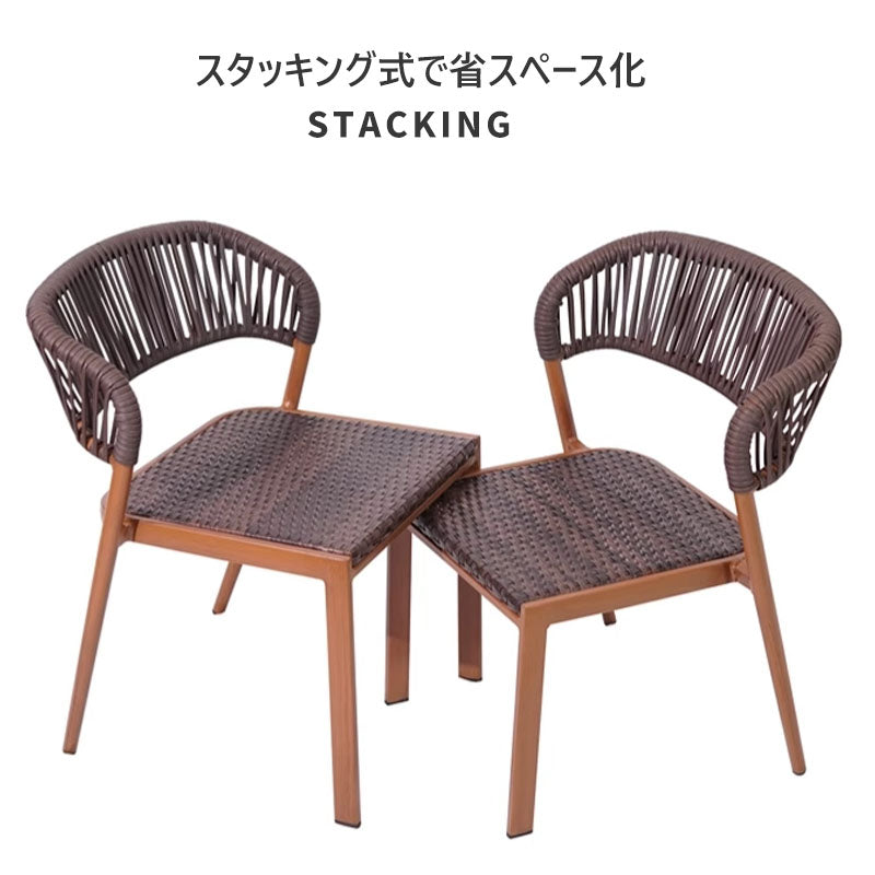 ガーデンテーブル セット屋外用家具 一人暮らし用テーブルセットzy-041
