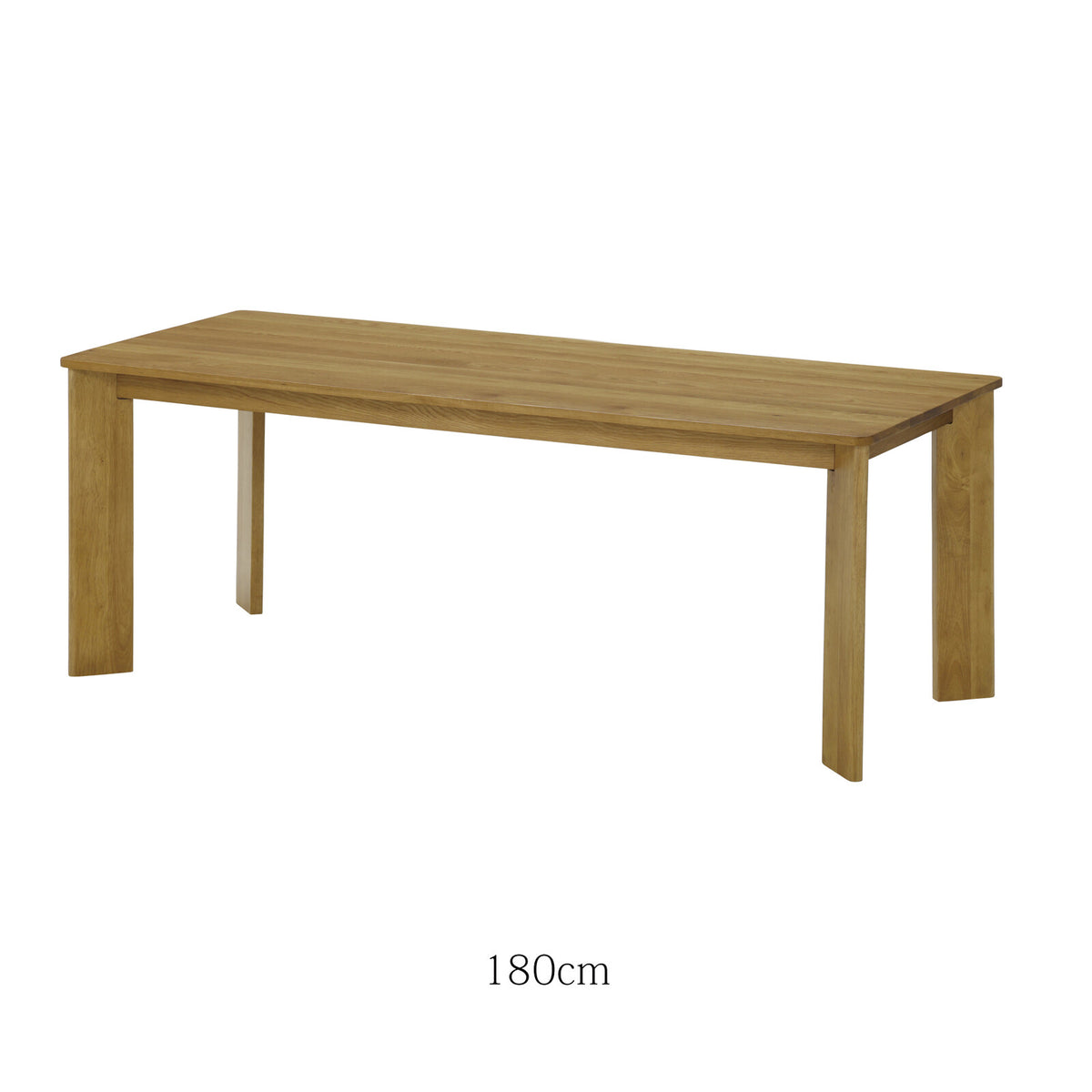 ダイニングテーブル マンティス オーク無垢材 160/180cm　sup12520232