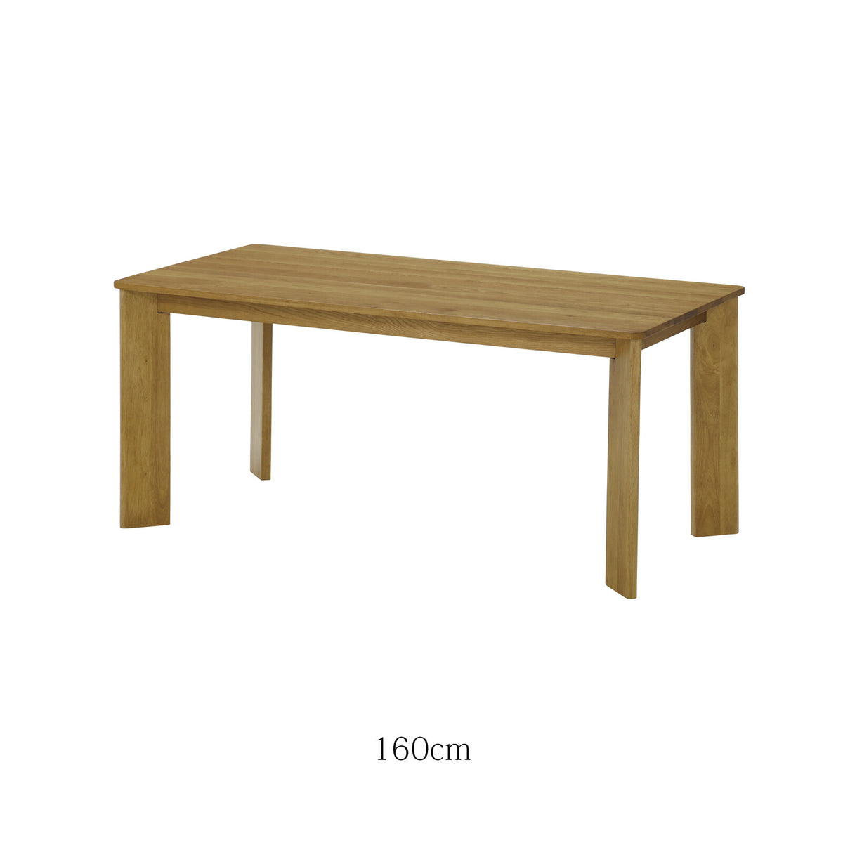 ダイニングテーブル マンティス オーク無垢材 160/180cm　sup12520232