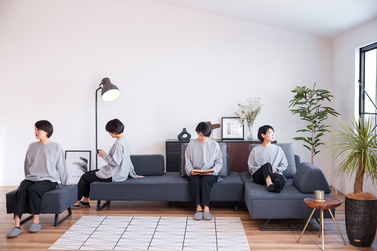 【一部在庫品】ソファ360°どこからでもくつろげる極上の座り心地　幅160cm/幅180cm/幅200cm　リバティII sup-13652894