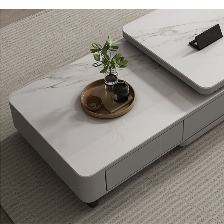 センターテーブル セラミック天板 幅130〜200cm 伸縮式 fjys-3002