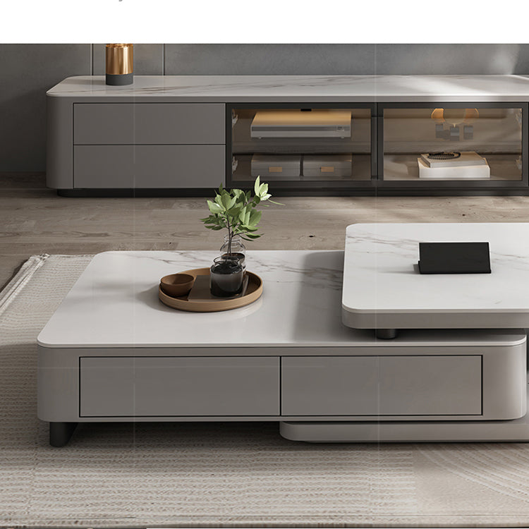 センターテーブル セラミック天板 幅130〜200cm 伸縮式 fjys-3002