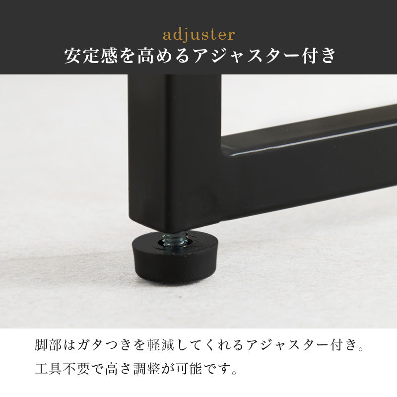 サイドテーブル リアルなコンクリート柄 KT-3236MGY - BestKagu