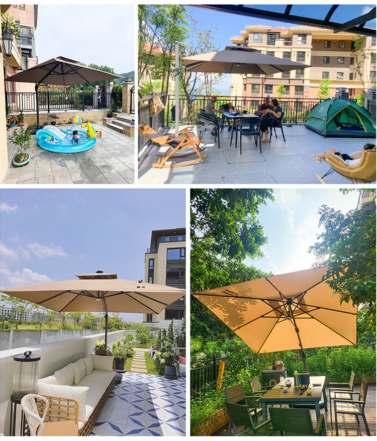 ガーデンパラソル 風に強い 紫外線対策 屋外パラソル 角度調整 zy-022　Outdoor use only - BestKagu