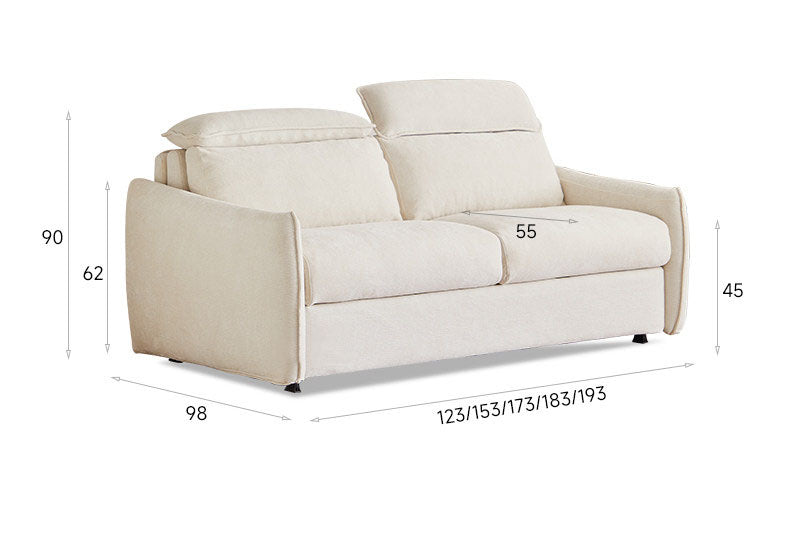 ソファ+ベッド　2WAYソファベッド　来客泊り用ベッド　マッドレス付きG3-7256