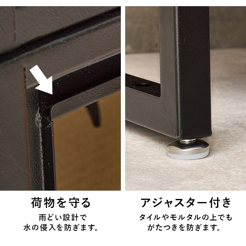 【在庫品】宅配ボックス　スチール炭素鋼　玄関庭　一軒家一戸建て　LPS-4991