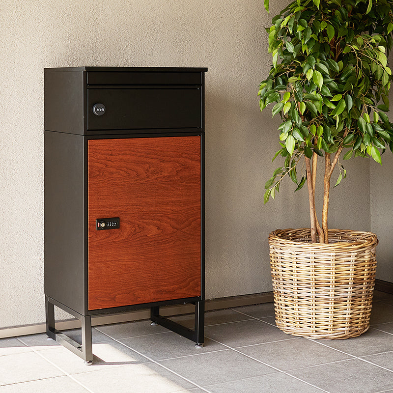 【在庫品】宅配ボックス　スチール炭素鋼　玄関庭　一軒家一戸建て　LPS-4991