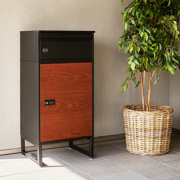 【在庫品】宅配ボックス　スチール炭素鋼　玄関庭　一軒家一戸建て　LPS-4991