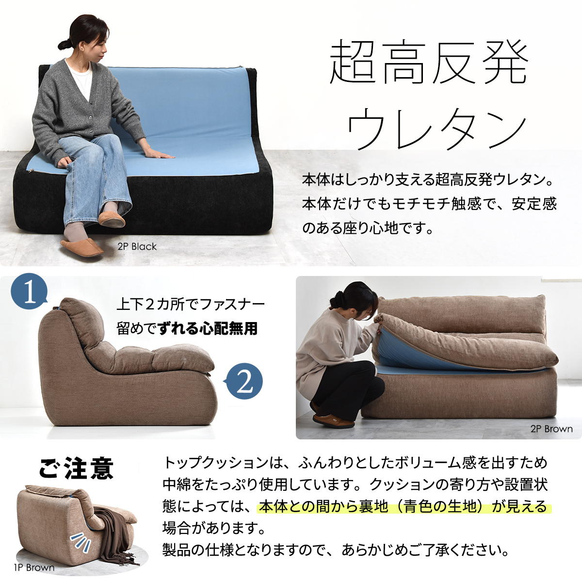 1～2人掛けソファ 実用性を融合した圧縮ソファ　bb-0413