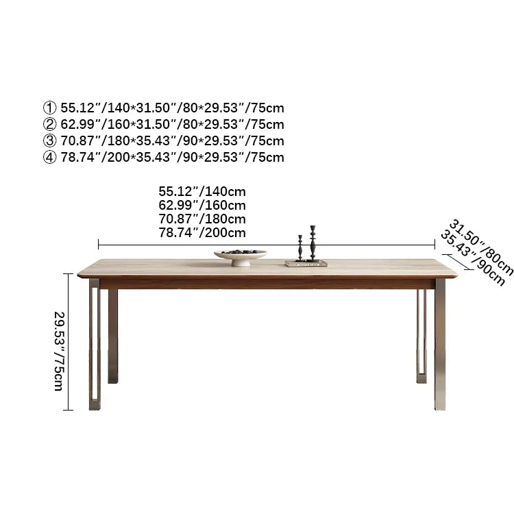 ダイニングテーブル　セラミック天板×ステンレスフレーム fmus-4087