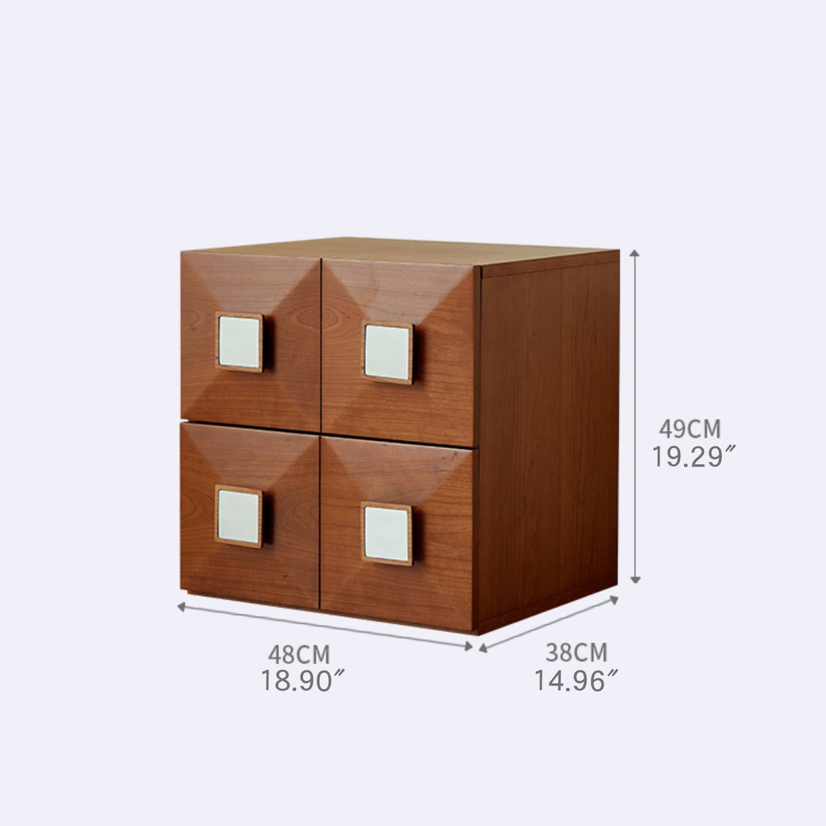 無垢材 多層板 キャビネット チェスト　組み合わせ収納家具| 高品質収納ソリューション fmy-1163