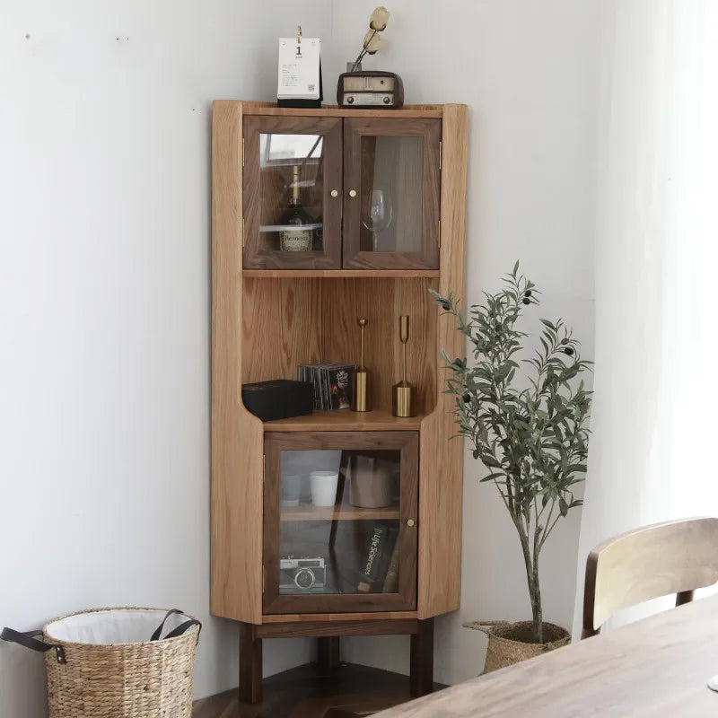コーナーキャビネット｜スタイリッシュ収納家具 fyf-2229