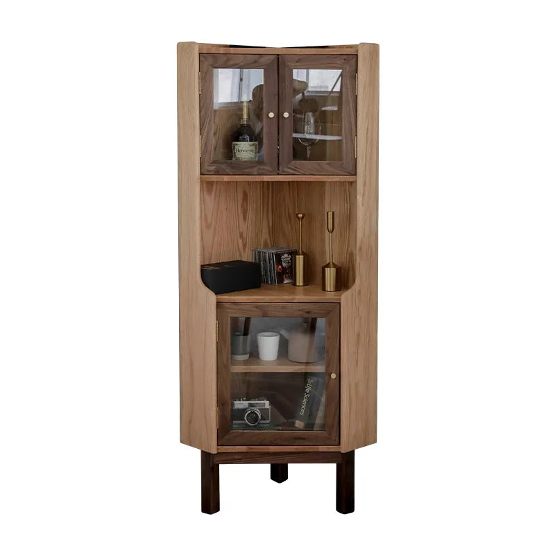 コーナーキャビネット｜スタイリッシュ収納家具 fyf-2229