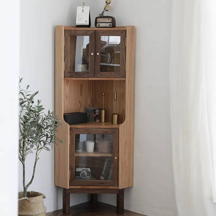 コーナーキャビネット｜スタイリッシュ収納家具 fyf-2229