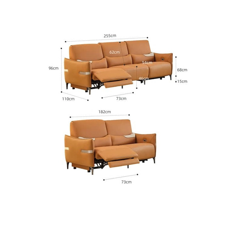 電動リクライニングソファ 贅沢な座り心地  hksc-985