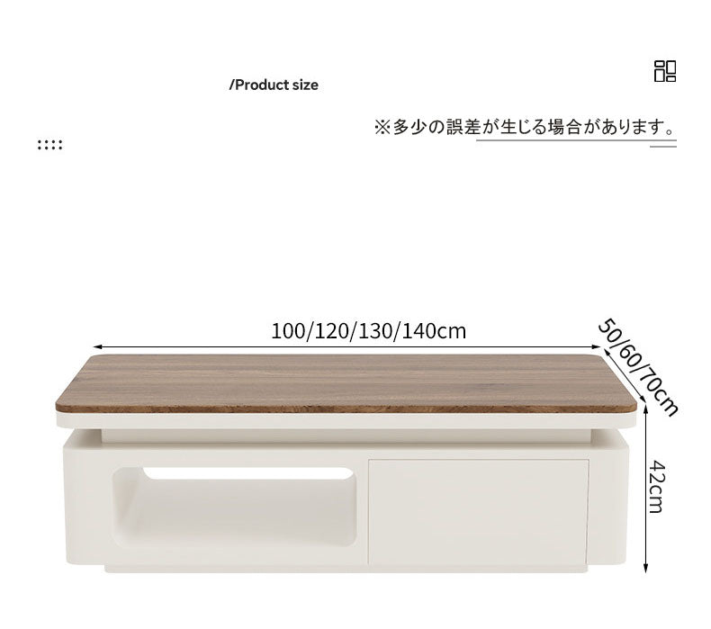 ローテーブル　リビングコーヒーテーブル　木材天板/セラミック天板　金属フレームおしゃれな部屋におすすめ収納家具　htyjj-7363-3