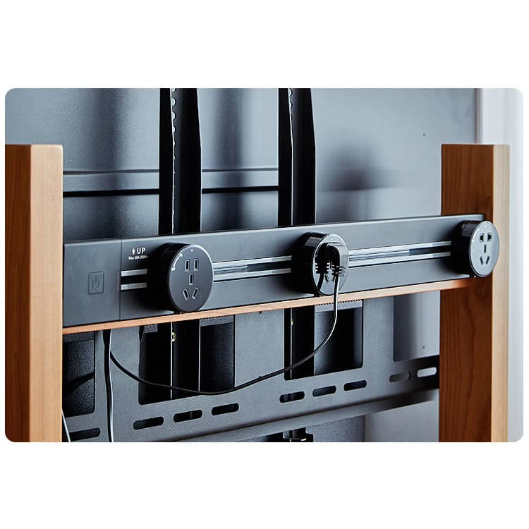 48-65インチ適用 木製テレビスタンド  hykmq-793