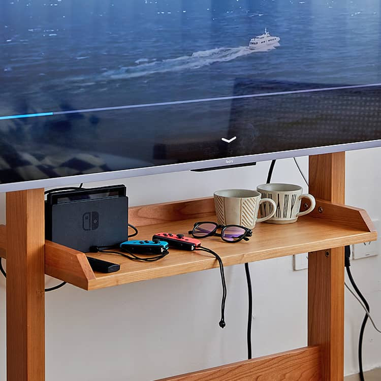 48-65インチ適用 木製テレビスタンド  hykmq-793