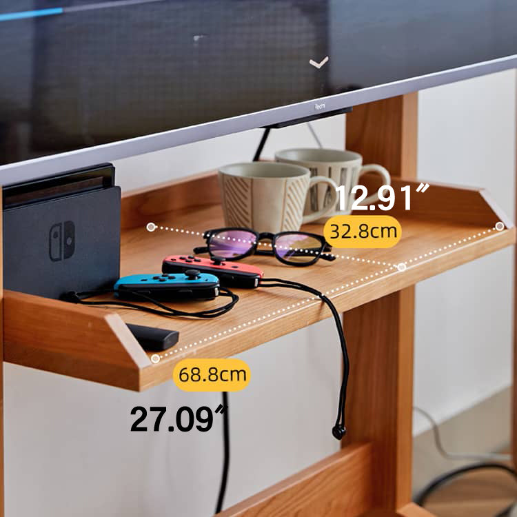 48-65インチ適用 木製テレビスタンド  hykmq-793