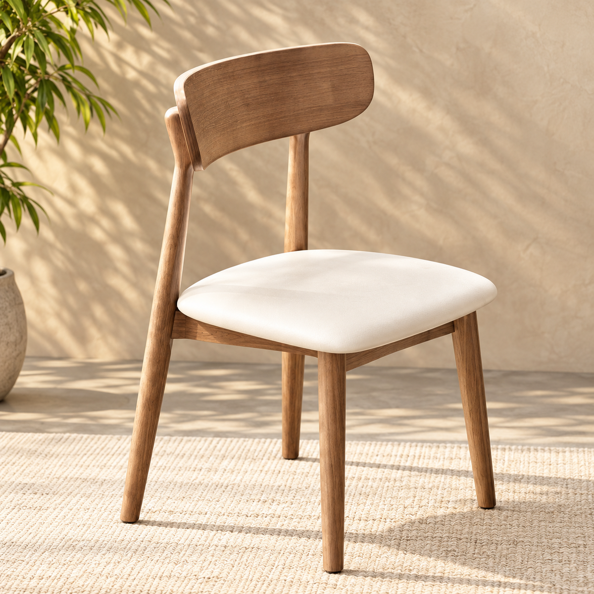 ダイニングチェア 無垢材 おしゃれ椅子　2脚セット　 jh-chair-c 【実店舗展示中】