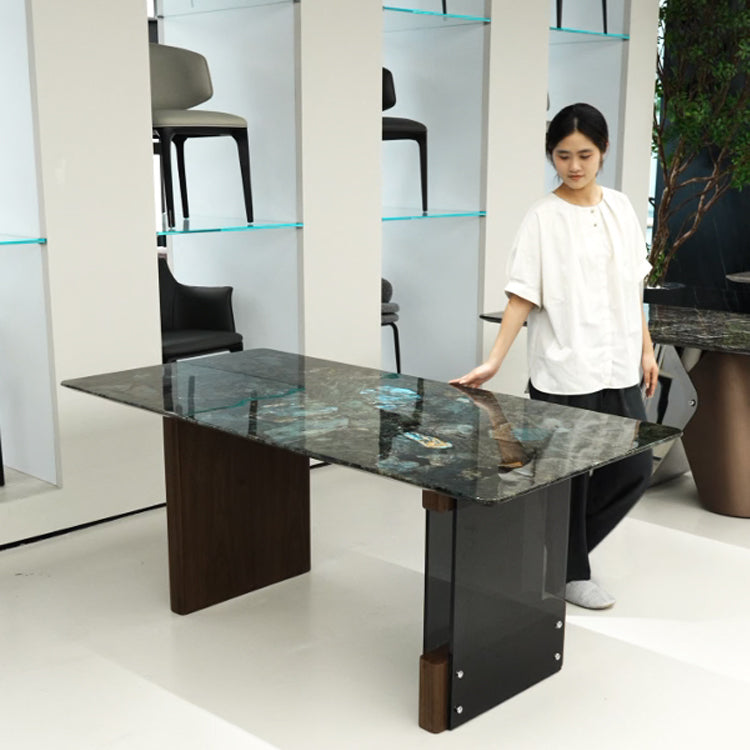 高級天然大理石テーブル 【実店舗展示中】プラチナダイヤマーブルテーブル大理石家具　jrjj-A06