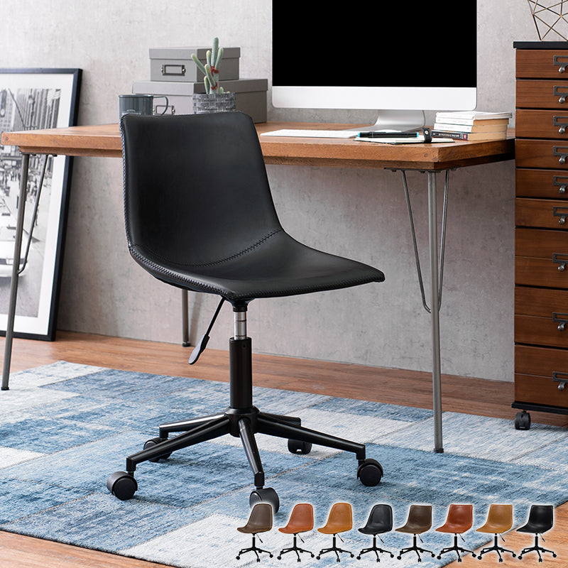 【在庫品】キャスター付き 丸型　昇降チェア　LC-4497