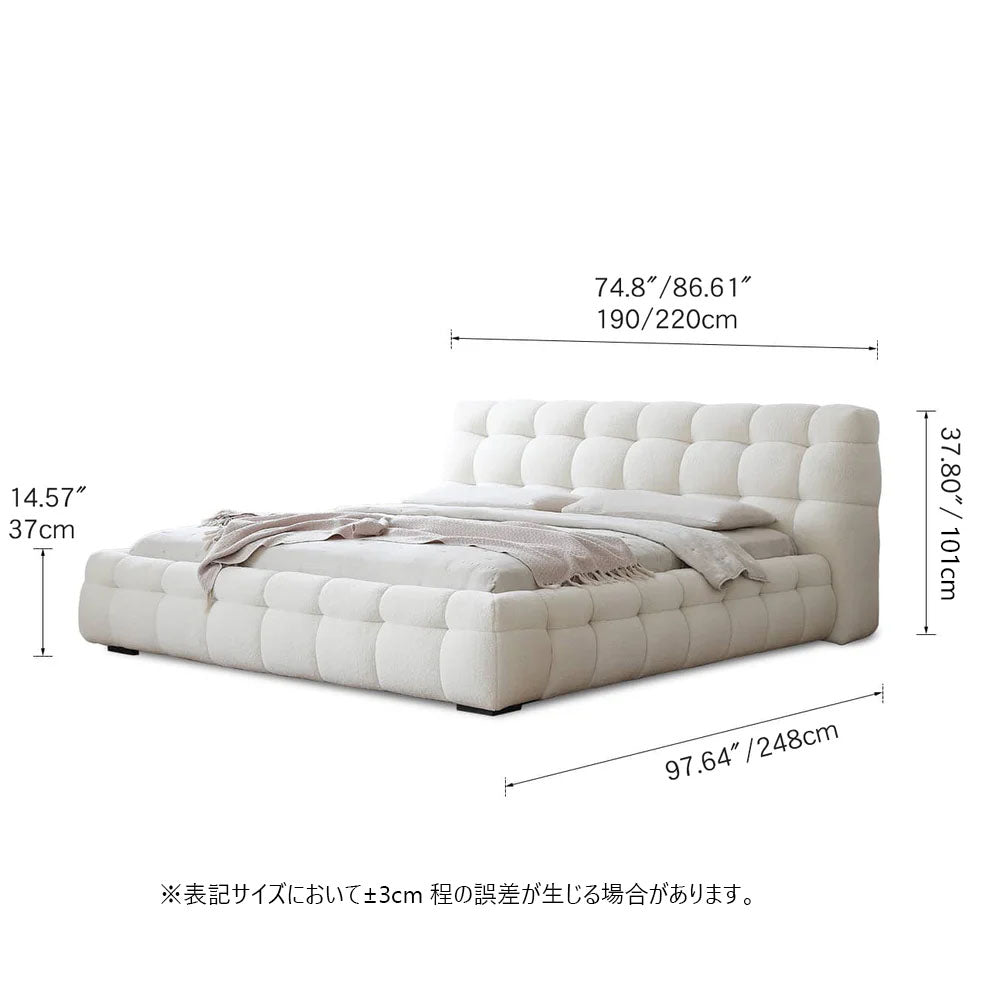 ローベッド パイン材使用のシープボア生地 - my-378 - BestKagu