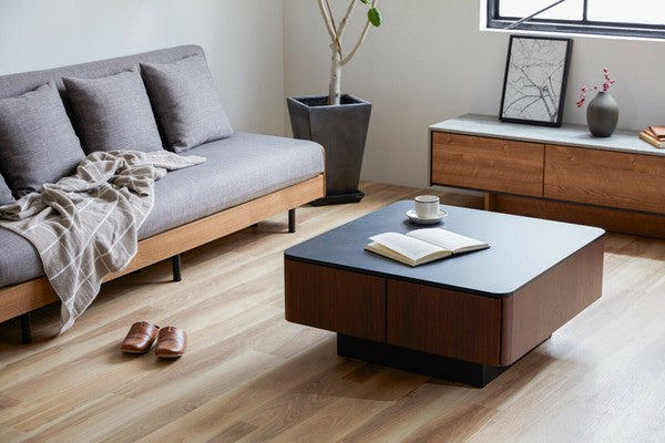【一部在庫品】大容量リビングテーブル　80サイズ　4色対応 sup-13656007