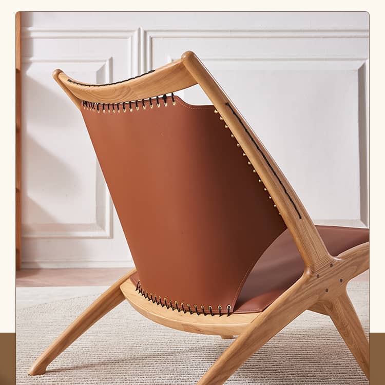 アームチェア椅子 合成レザー生地tzm-546