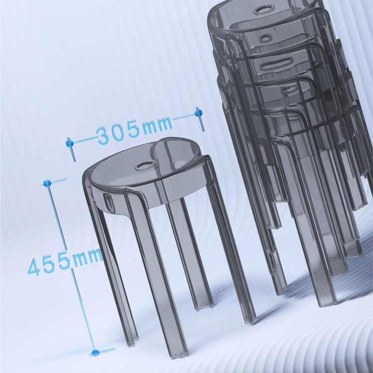 スツール - シンプルデザインプラスチック樹脂 椅子ym-626