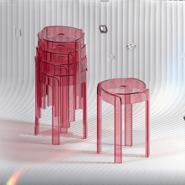 スツール - シンプルデザインプラスチック樹脂 椅子ym-626