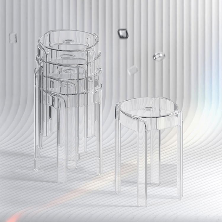 スツール - シンプルデザインプラスチック樹脂 椅子ym-626