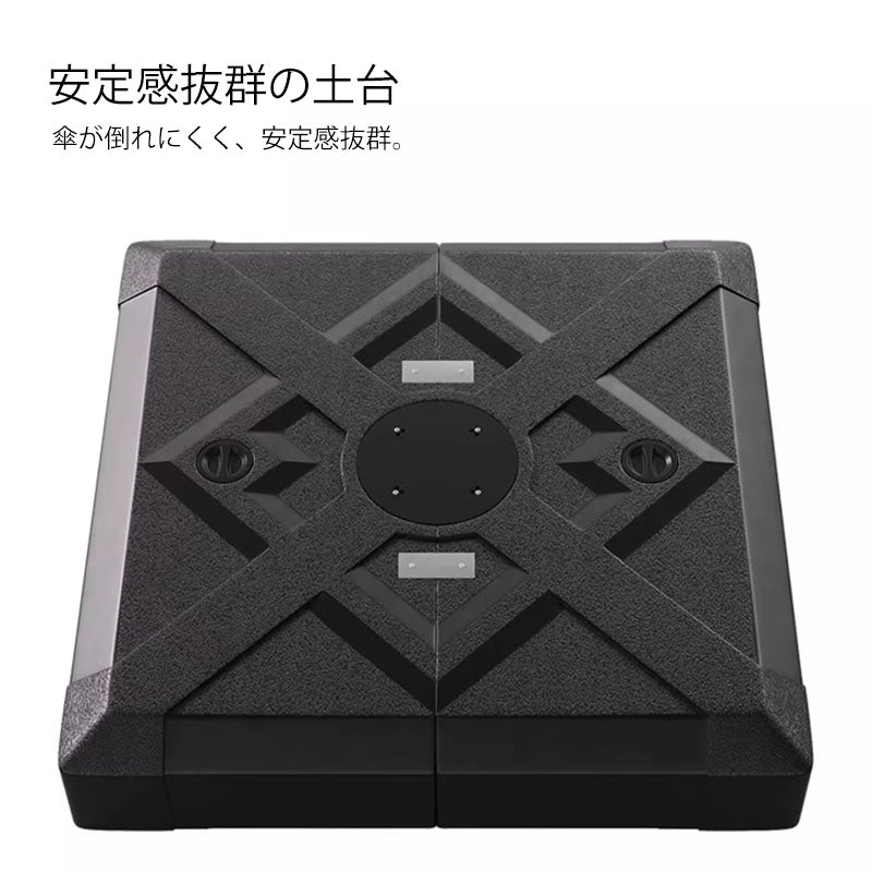 LED ガーデンパラソル 250/350cm【グレードアップ106mm】 zy-56-2